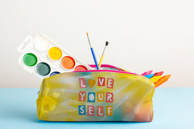 Pencil Case with caption Love yourself