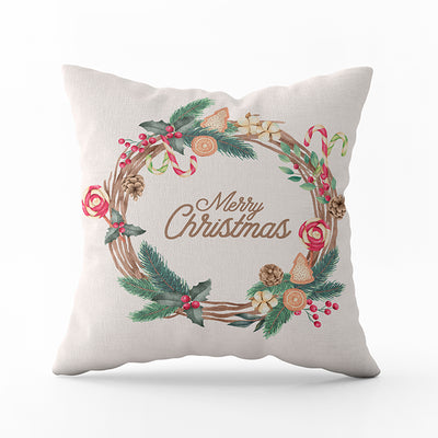 Cushion Merry Christmas Arch