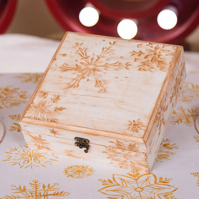 Tea box Golden Snowflake