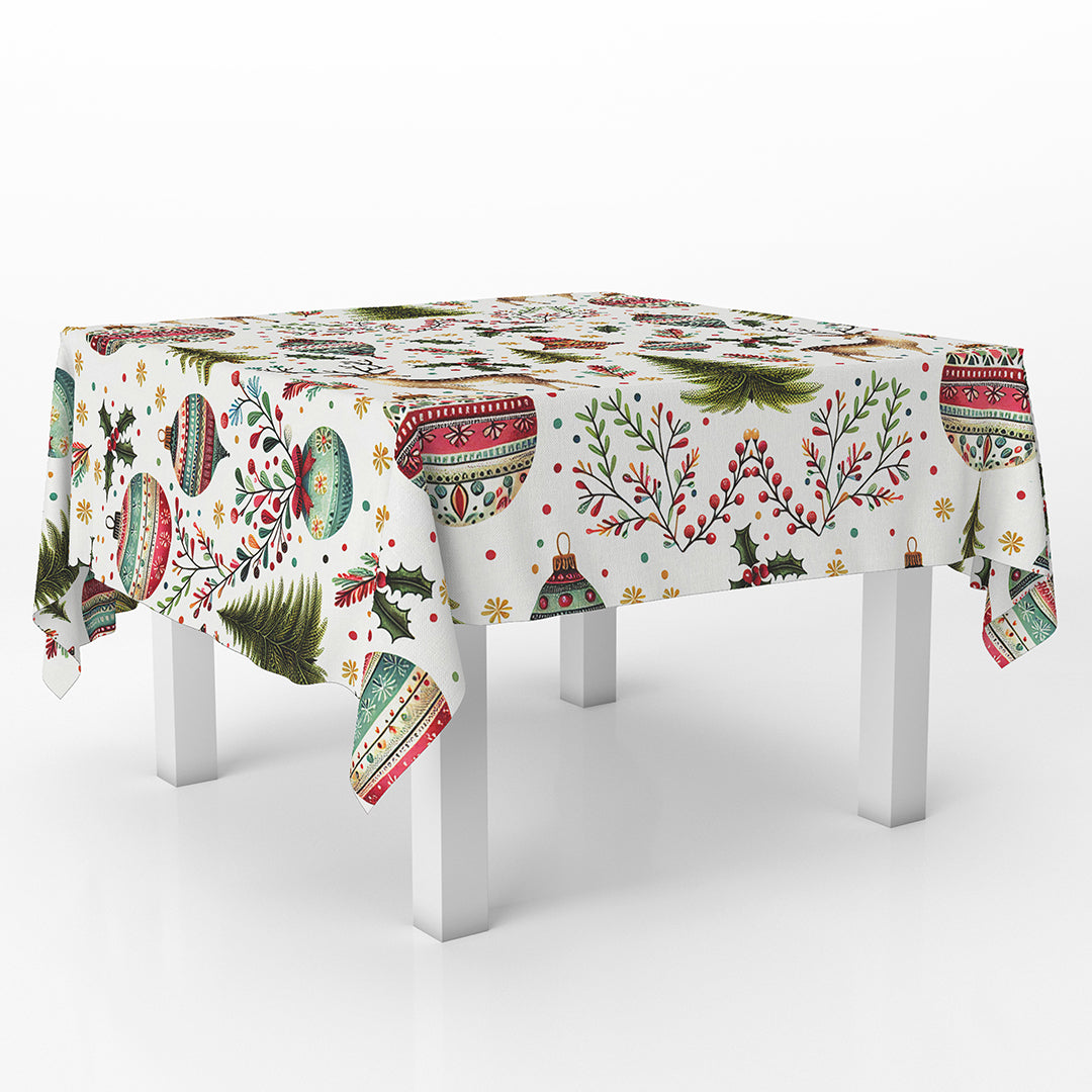 Squared Table Cover The Jingle Bell