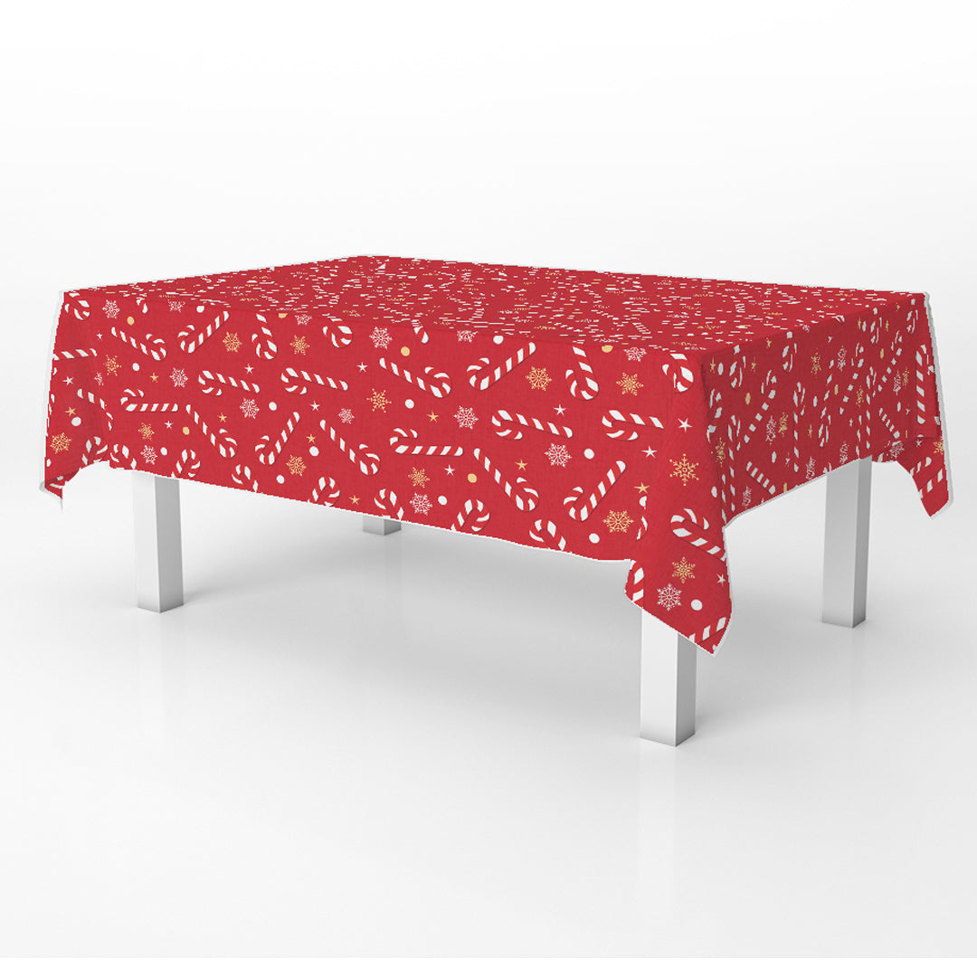 Table Cover The Christmas Candy Cane