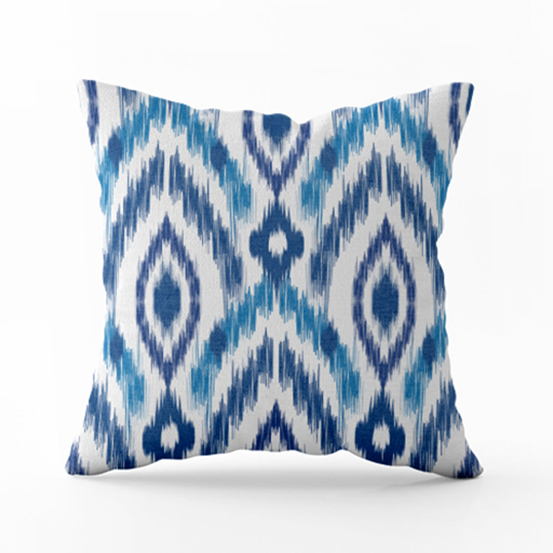 Cushion Indigo Ikat