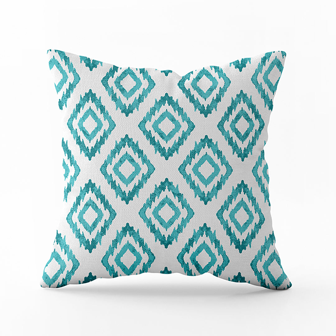 Cushion Ikat Teal