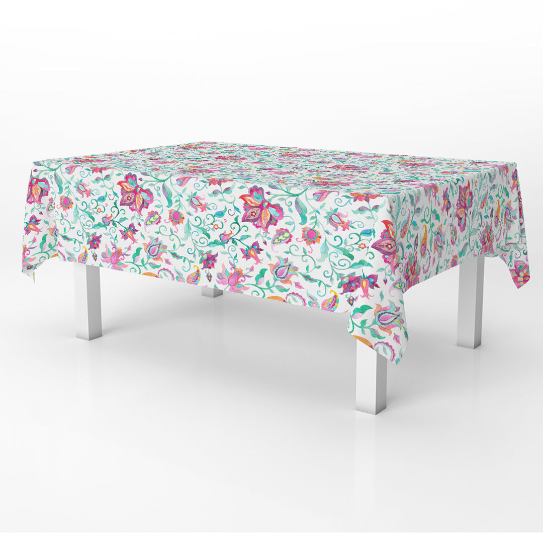 Table Cover Ethnic Floral