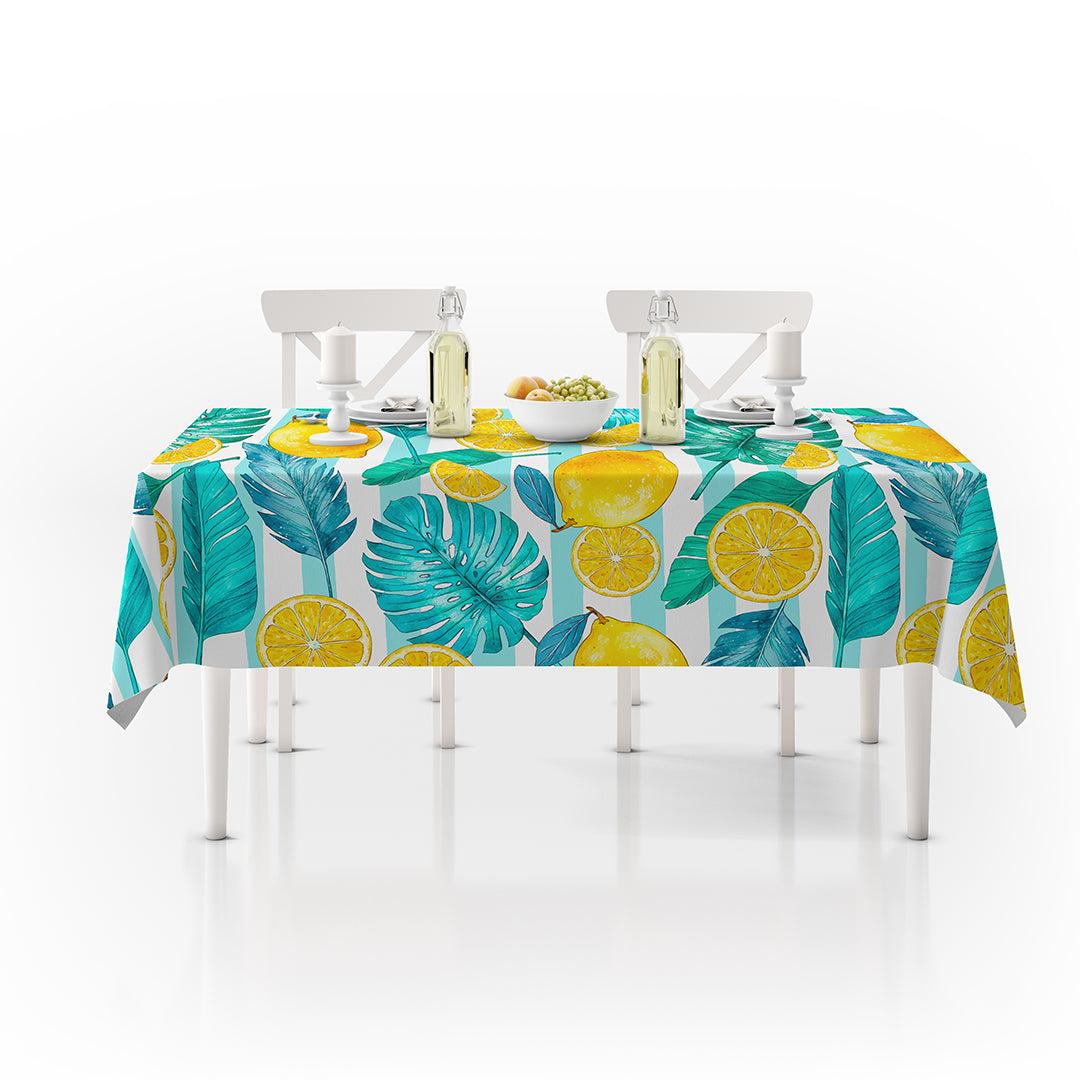 Waterproof Table Cover Lemon Gardens