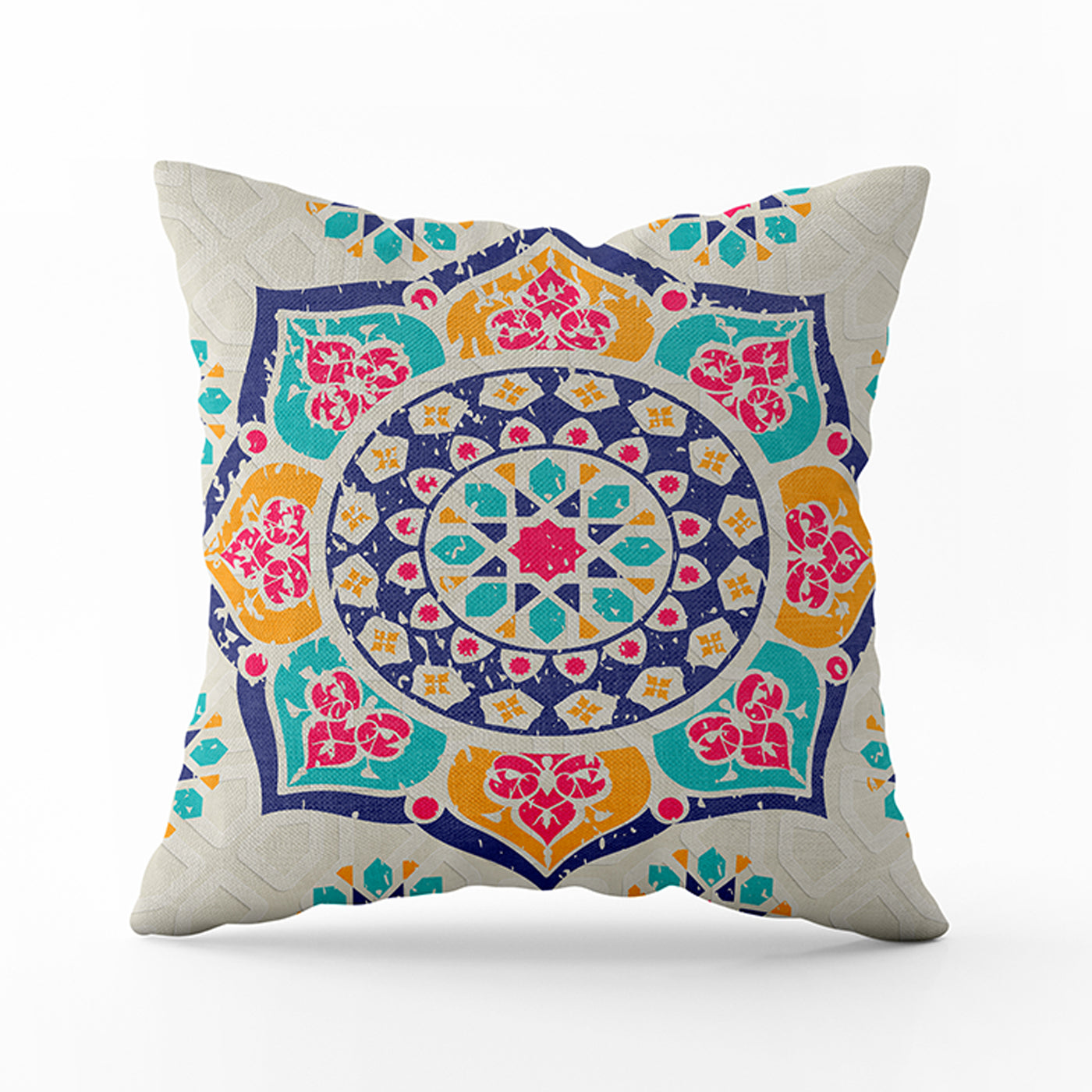 Cushion with caption Ramadan kareem - Colorful