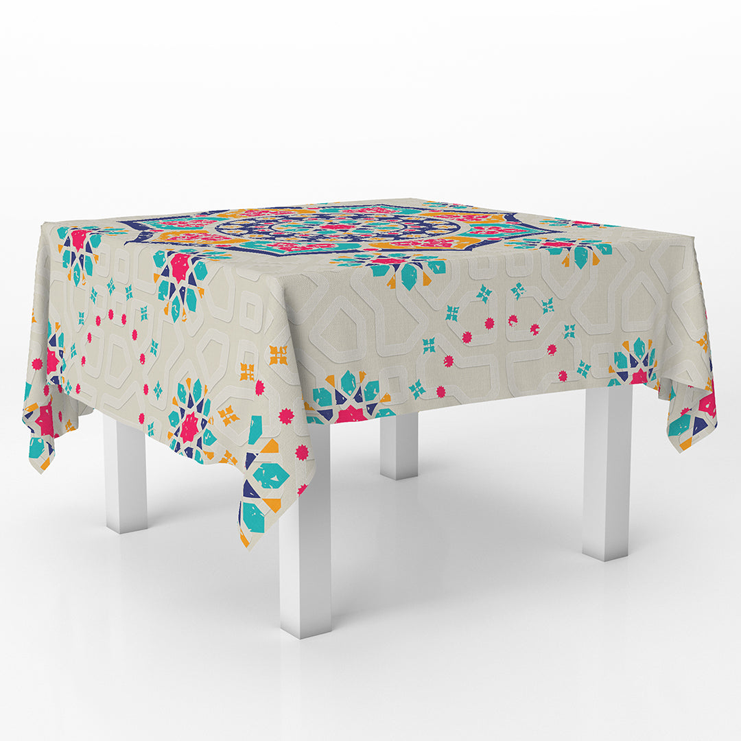 Squared Table Cover Ka7k El 3eed