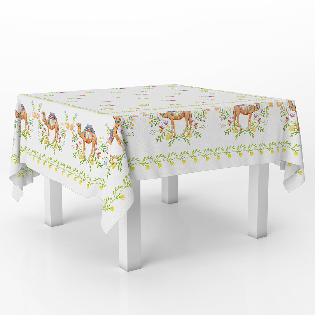 Squared Table Cover El Gamal be ma Hamel