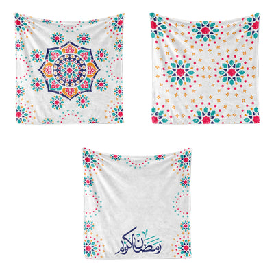 Set Of Three Towels Ramadan Kareem 30*30