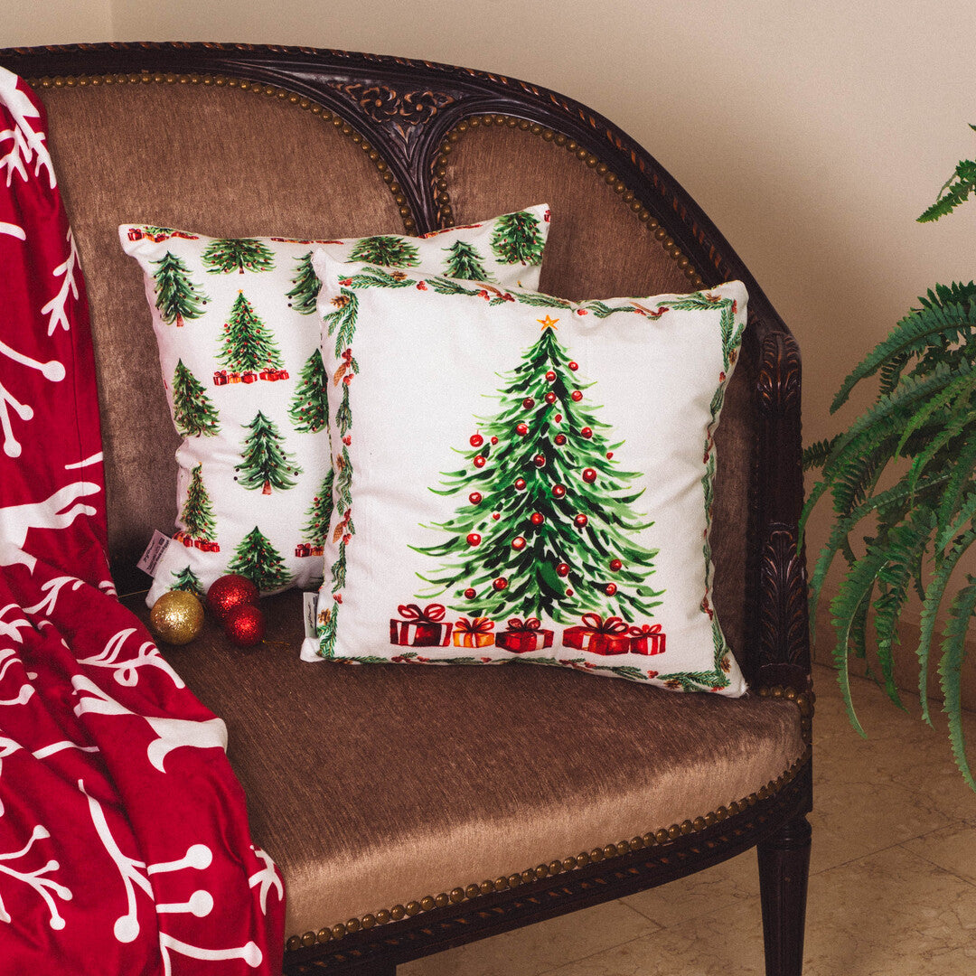 Cushion Vintage Christmas Tree