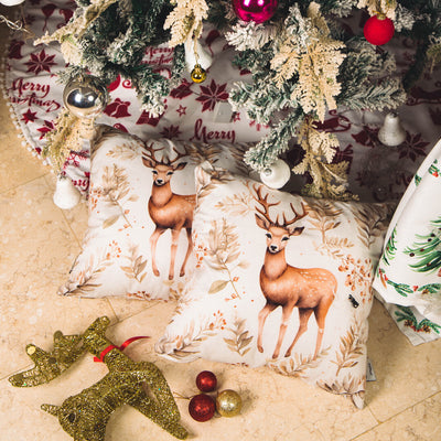 Cushion The merry deer