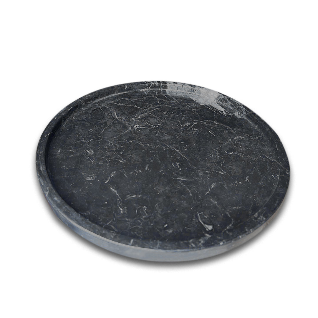 Round Marble Tray Large