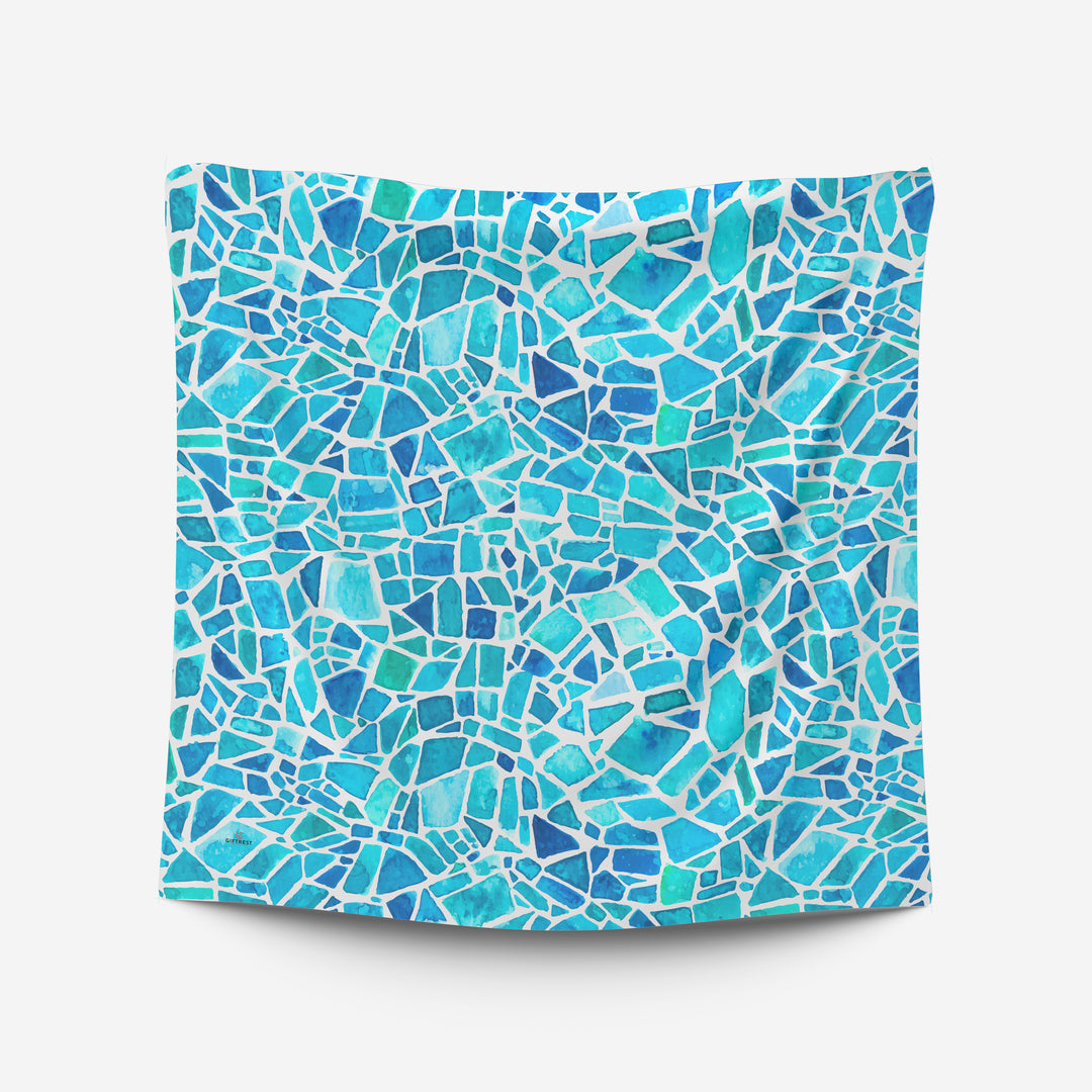 Cache Maillot The Blue Mosaic