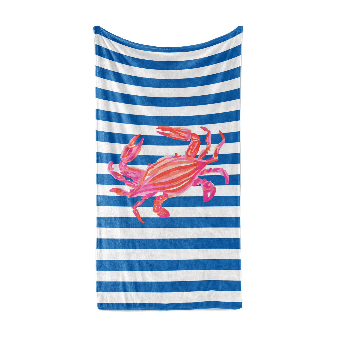 Beach Towel Playful Crab