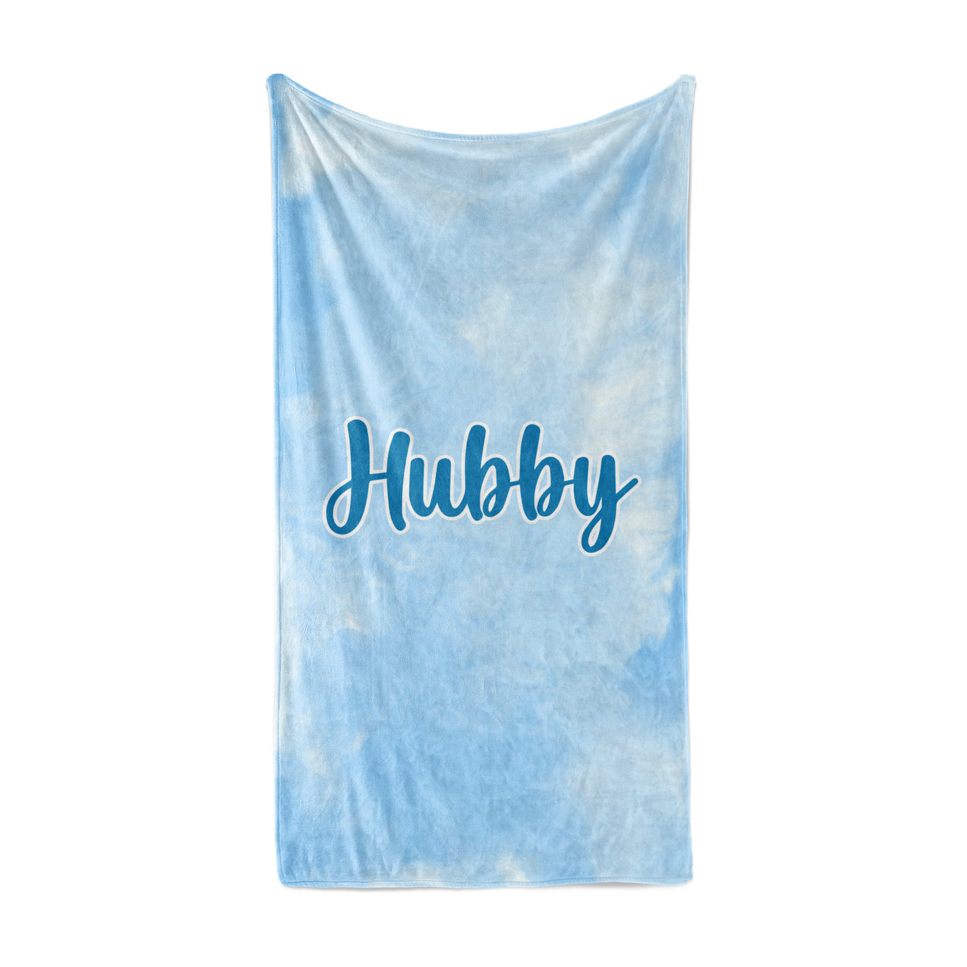 Beach Towel Hubby & Wifey Set Of Two Towels