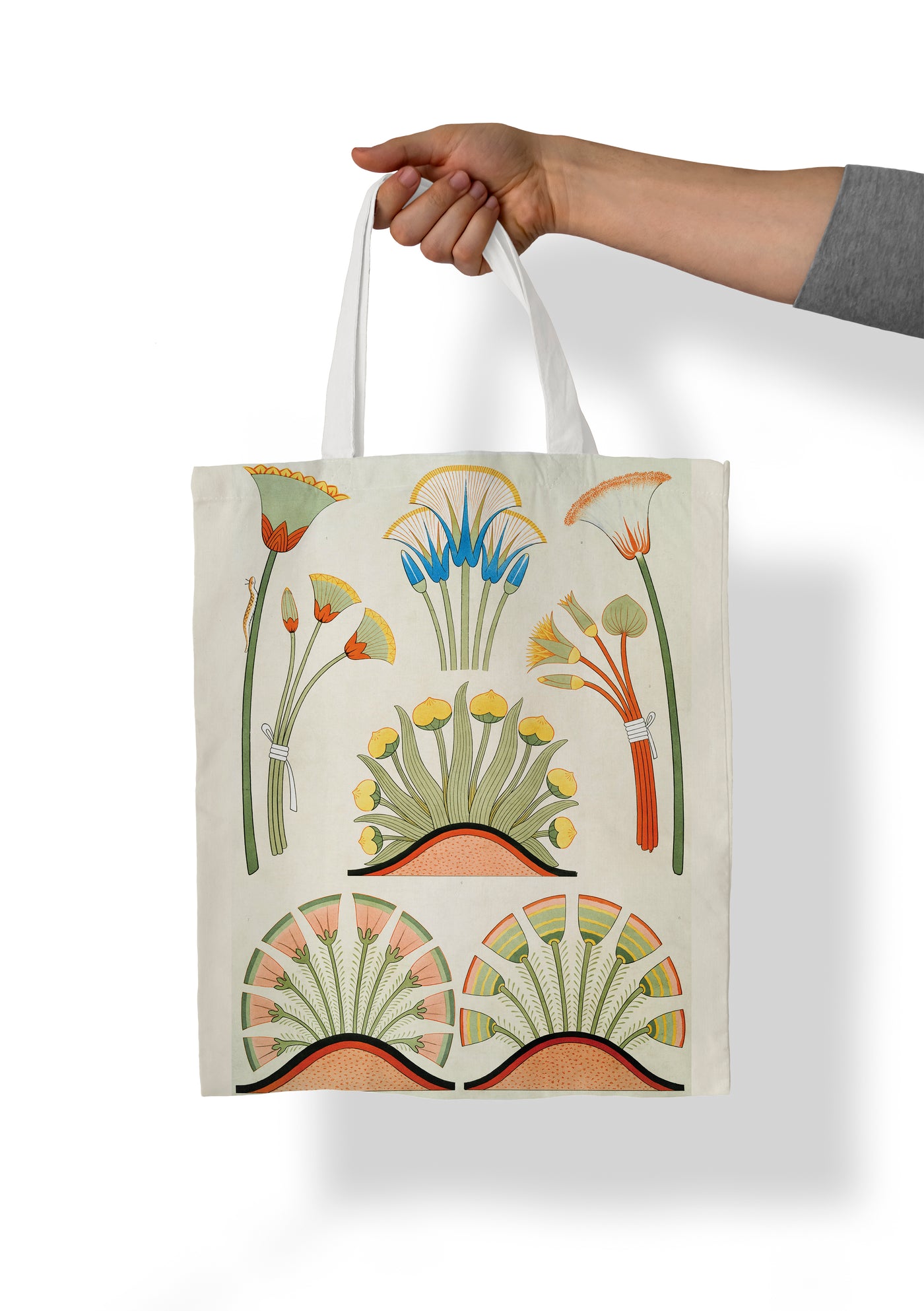 Tote Bag  Lotus canvas