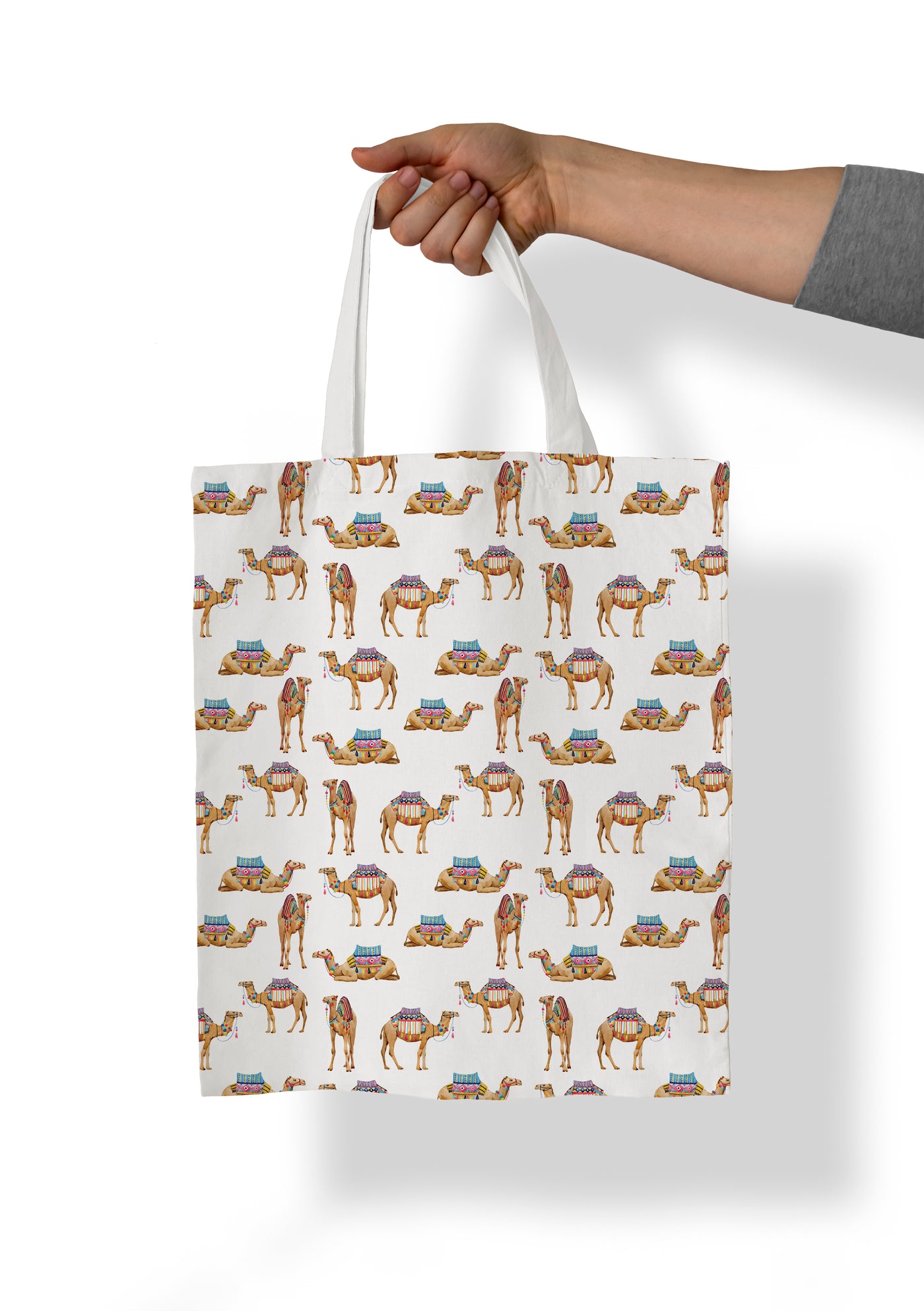 Tote bag Colorful camel