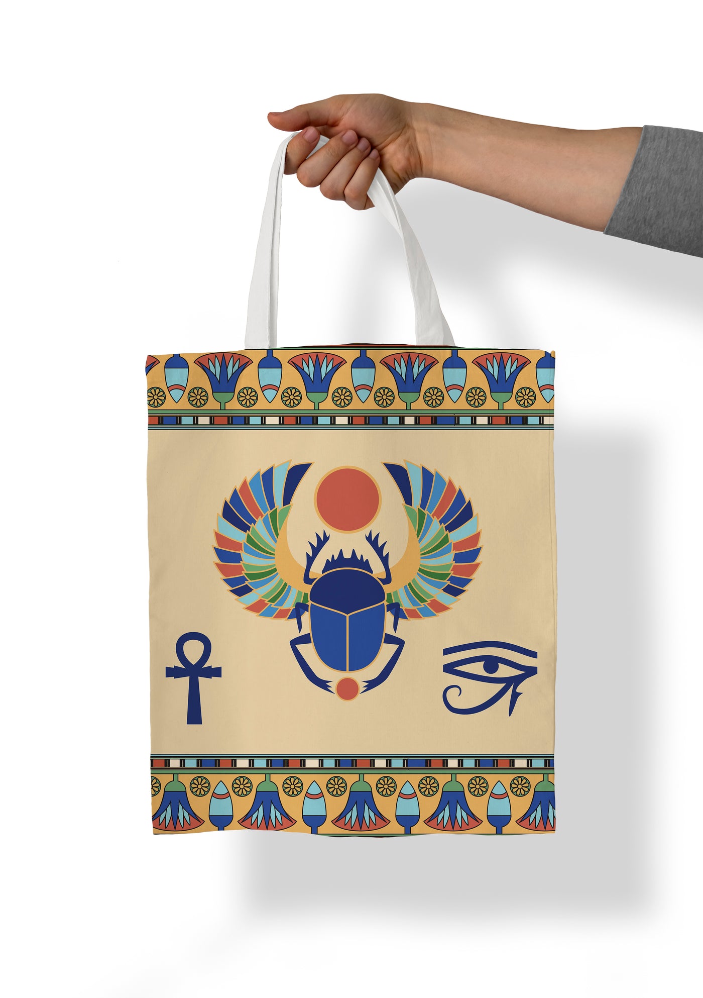 Tote bag Sacarbea blue