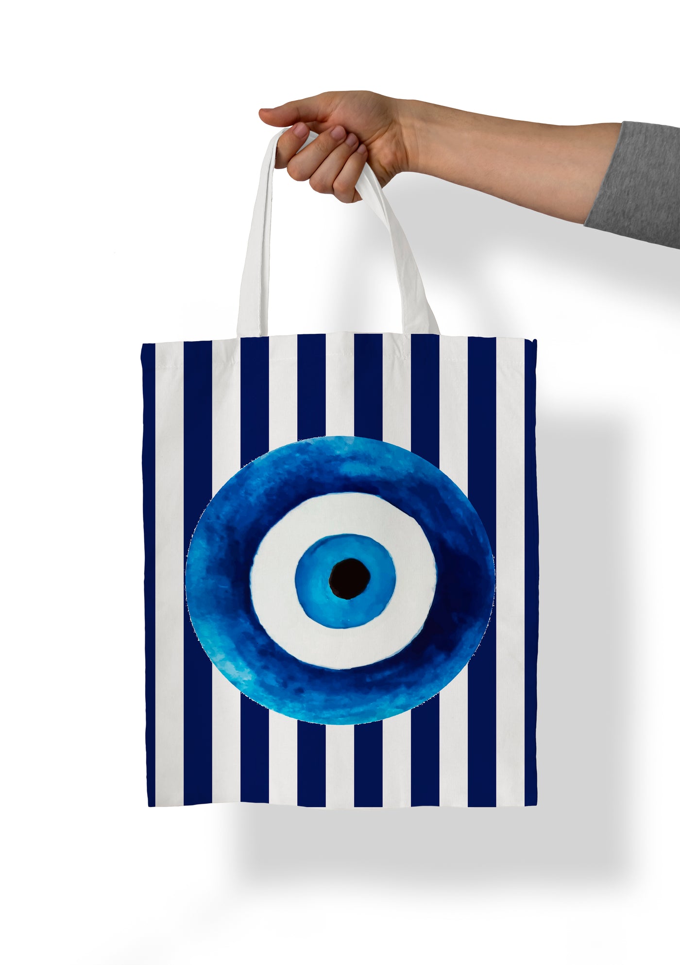 Tote Bag Evil Eye Blue