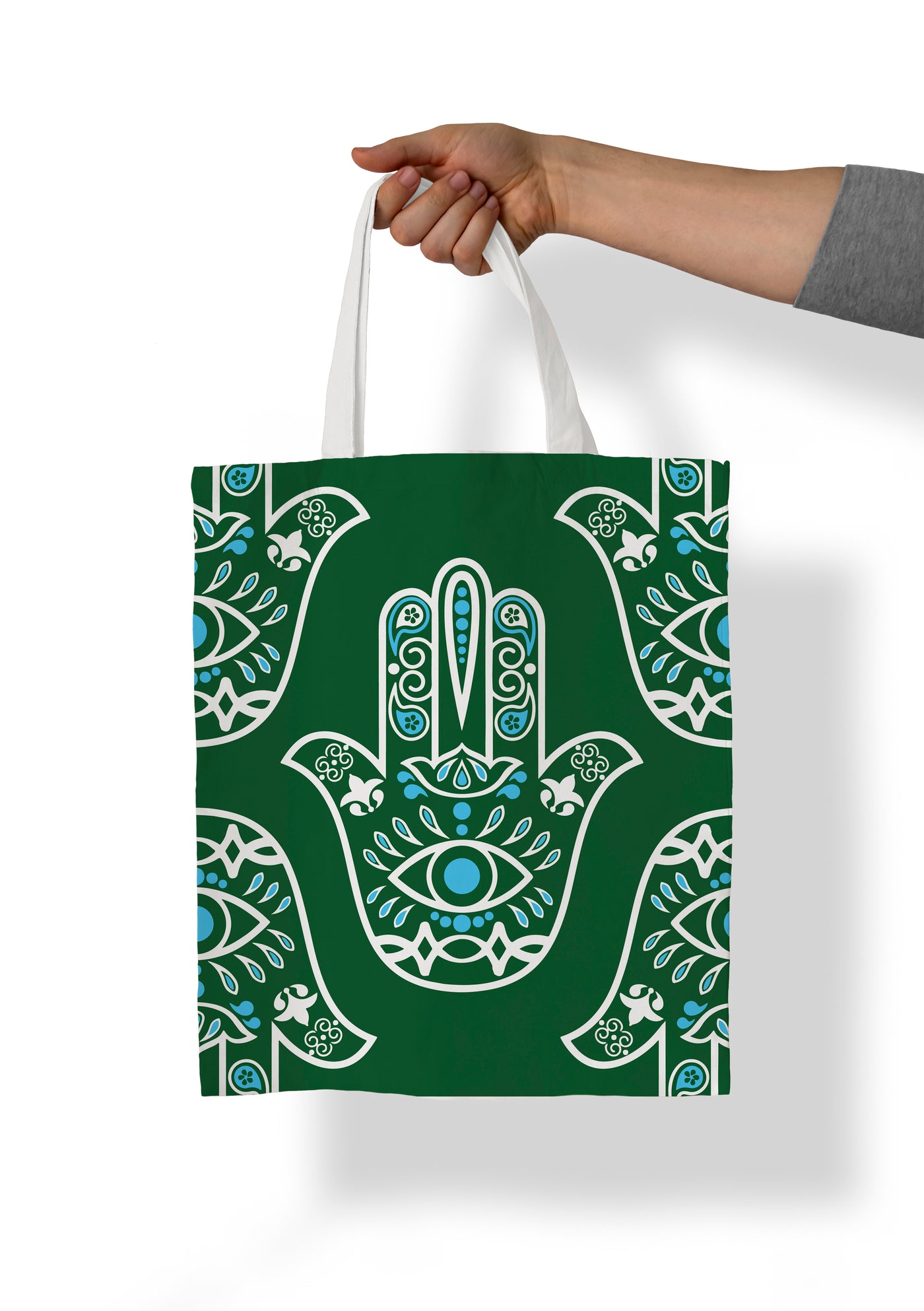 Tote Bag Khamsa We khemsa Green