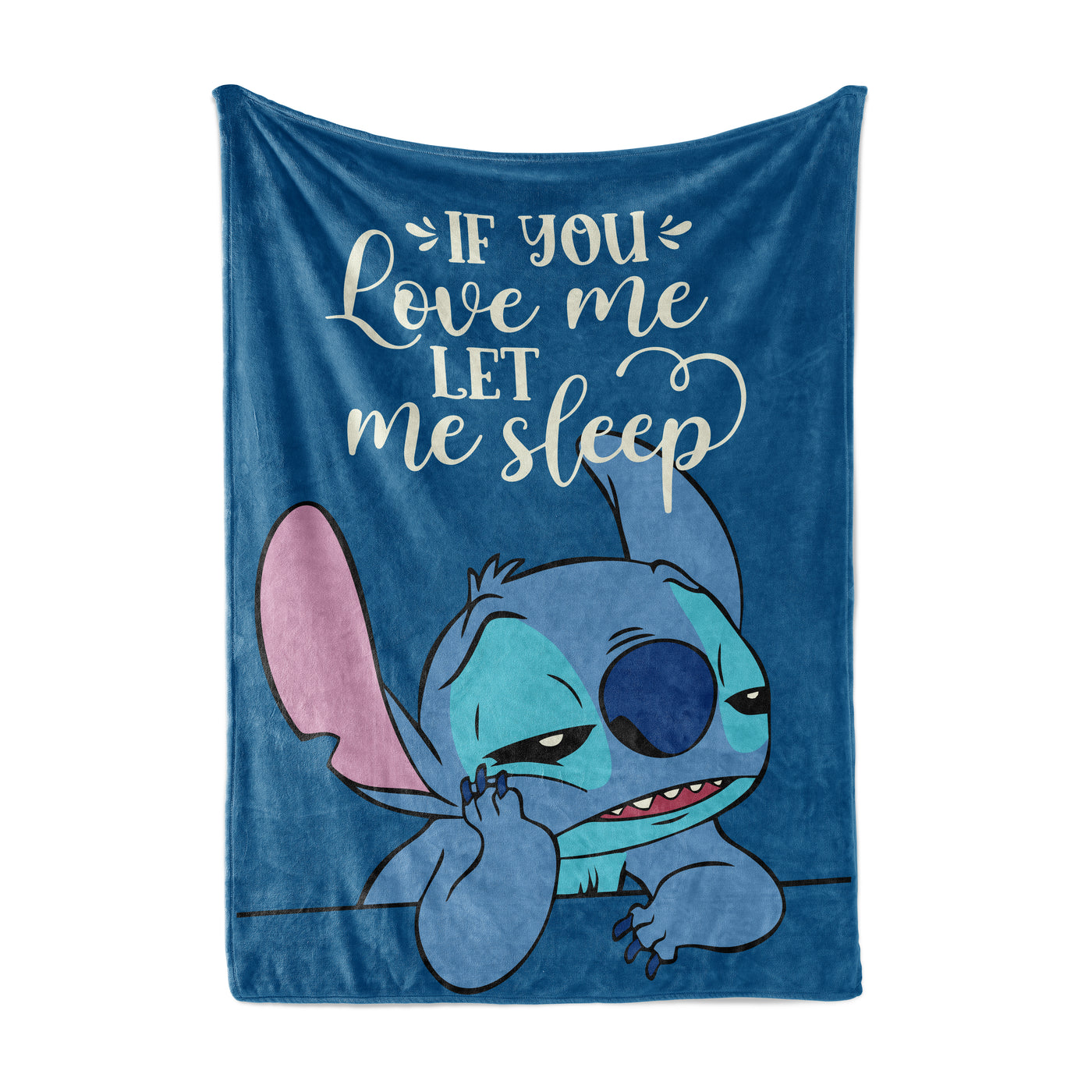 Throw Blanket with Fur Stich