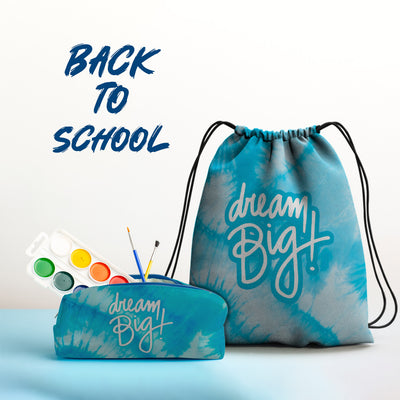 Drawstring Bag with caption Dream Big