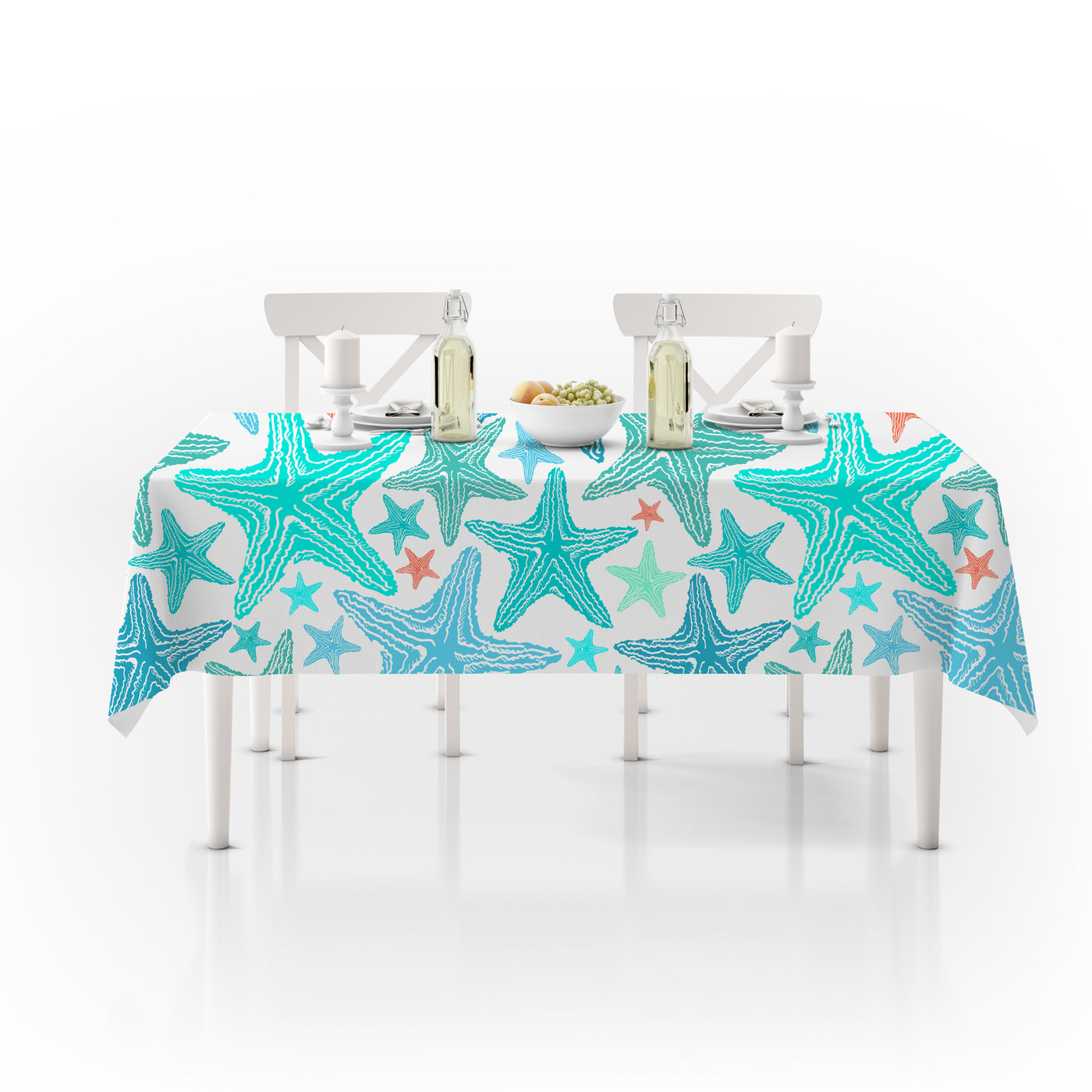 Waterproof Table Cover Star Fish