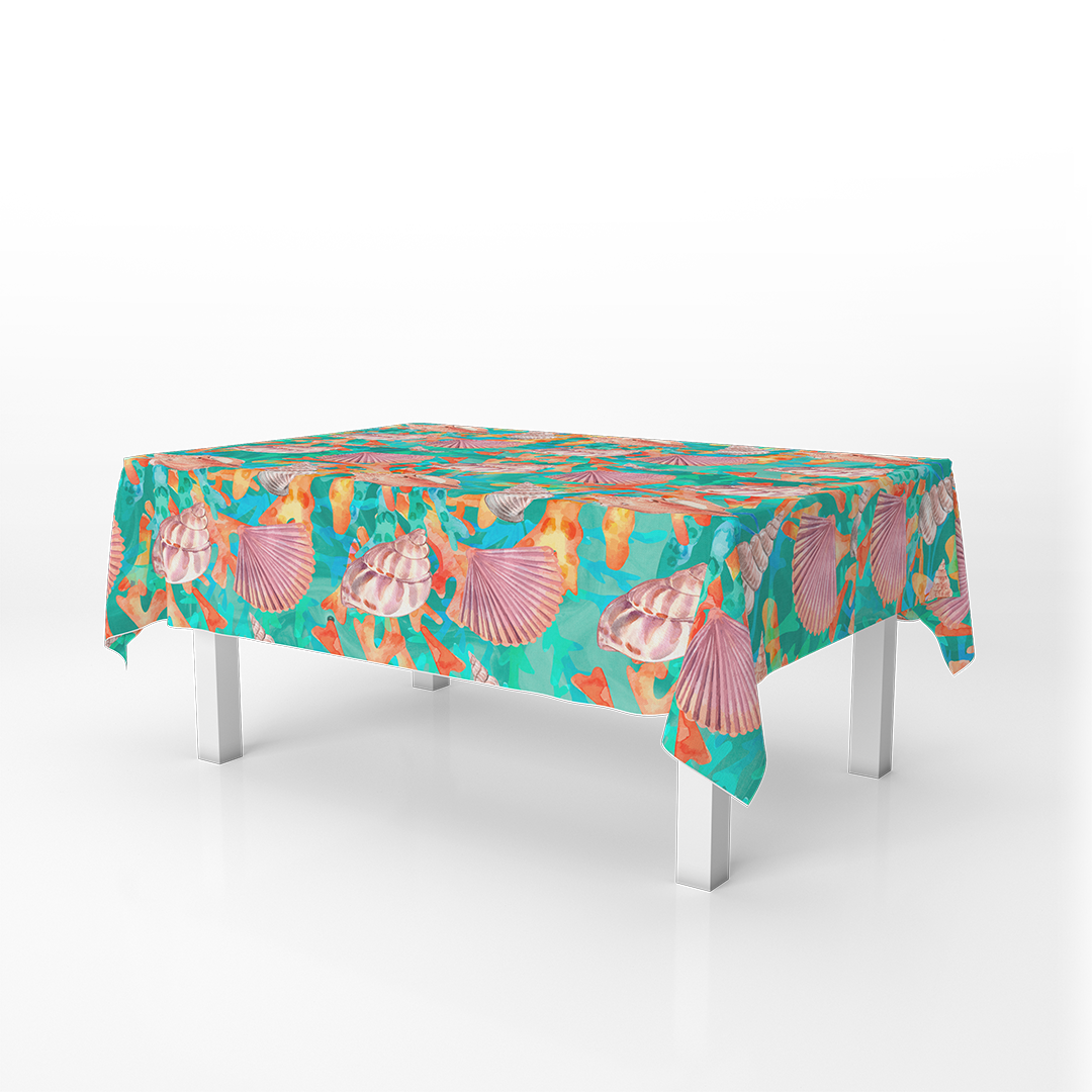 Table Cover The Coloful Snail