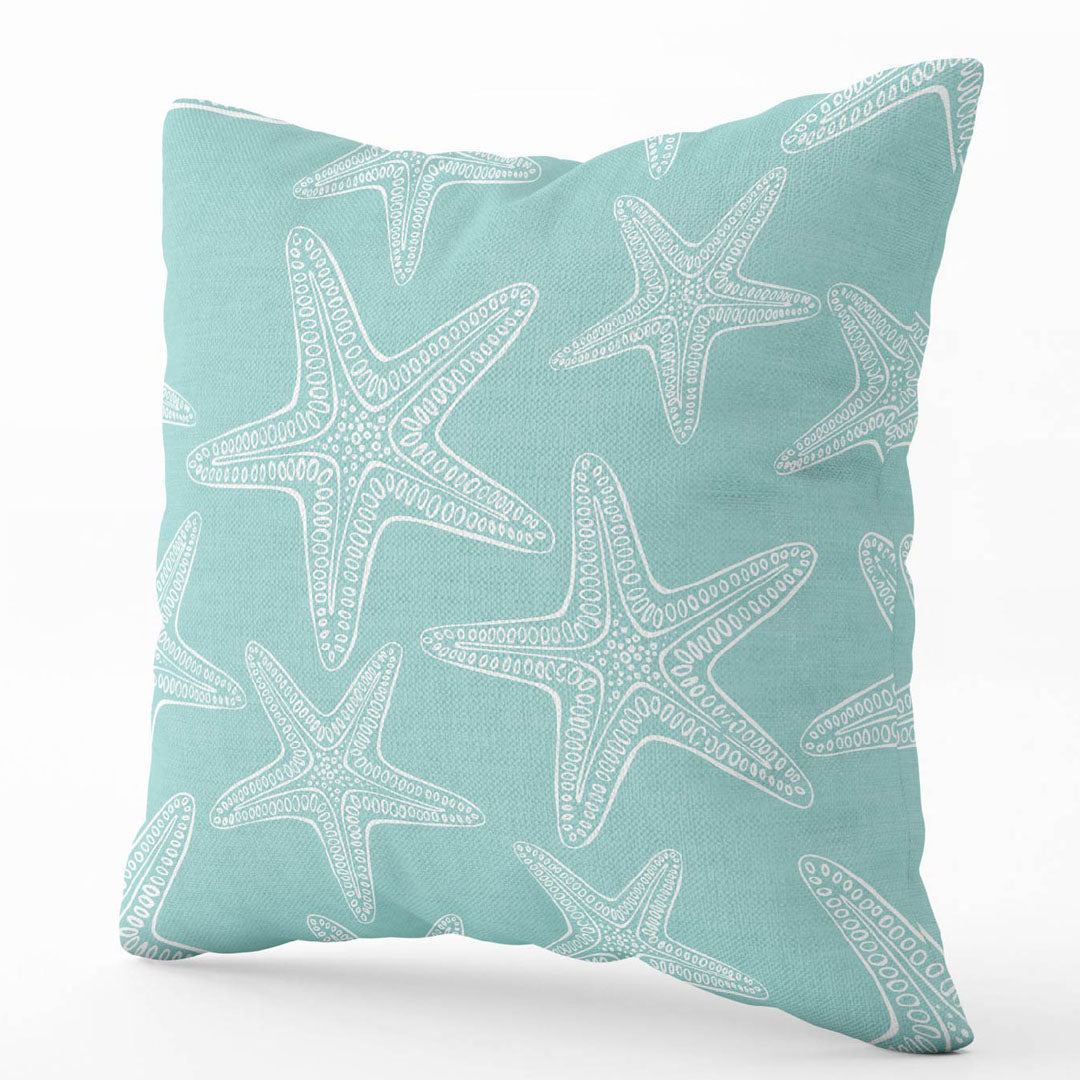 Starfish Pattern Acqua Cushion