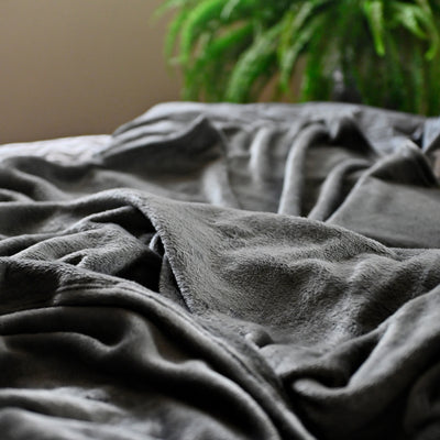 Throw Blanket French Gray