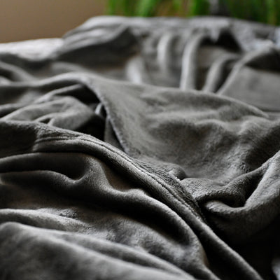 Throw Blanket French Gray