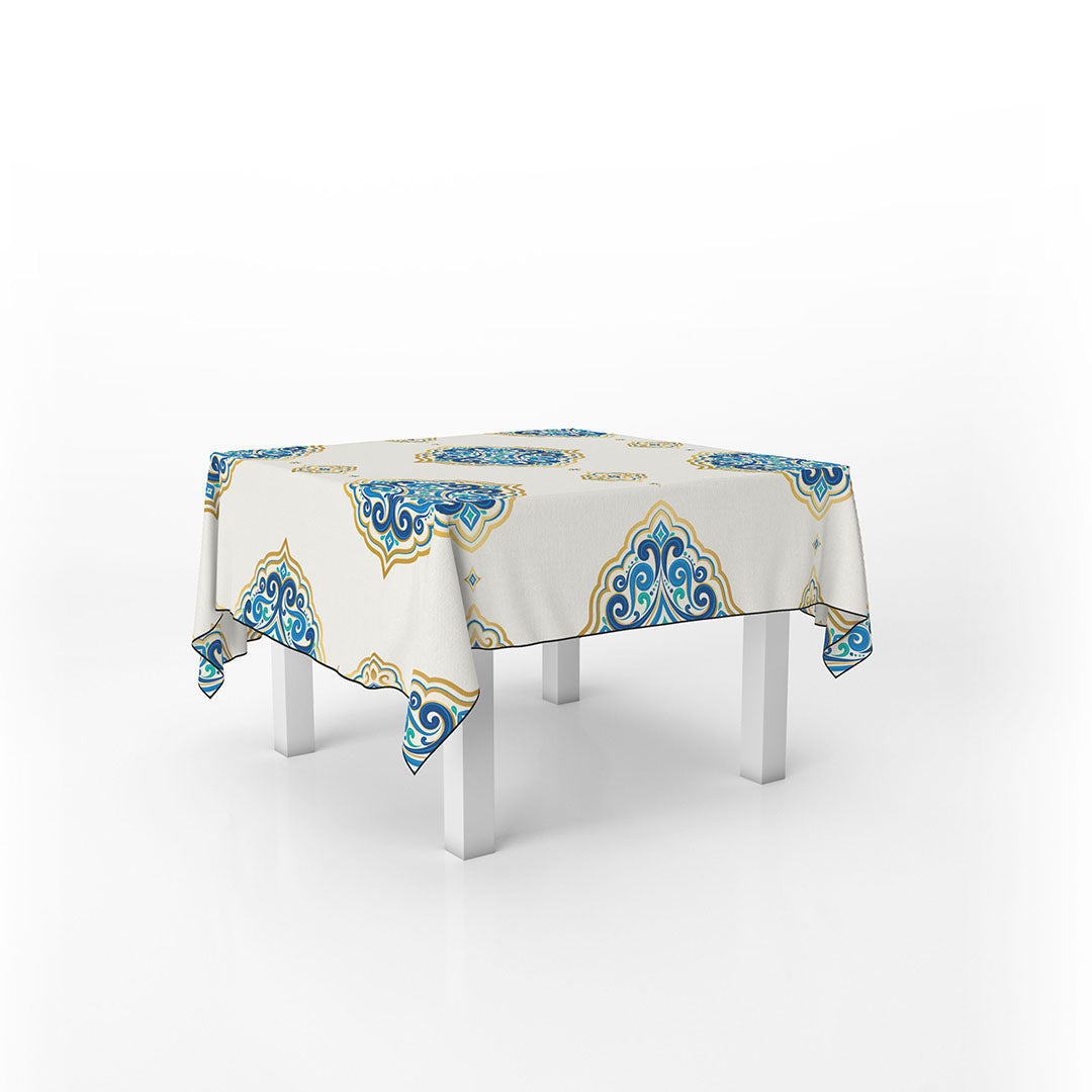 Squared Table Cover Arabic Art