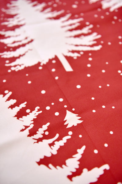 Squared Table Cover Christmas Tree