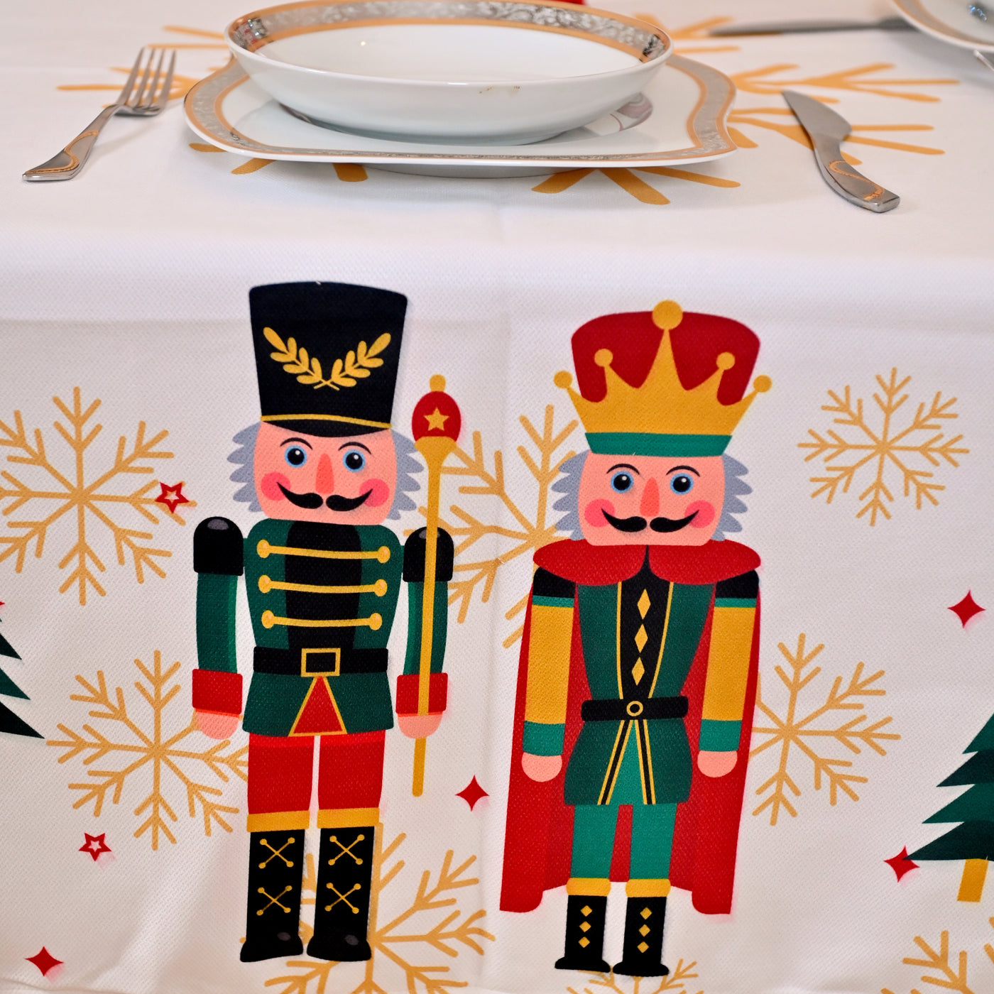 Table Cover The Red Nutcracker