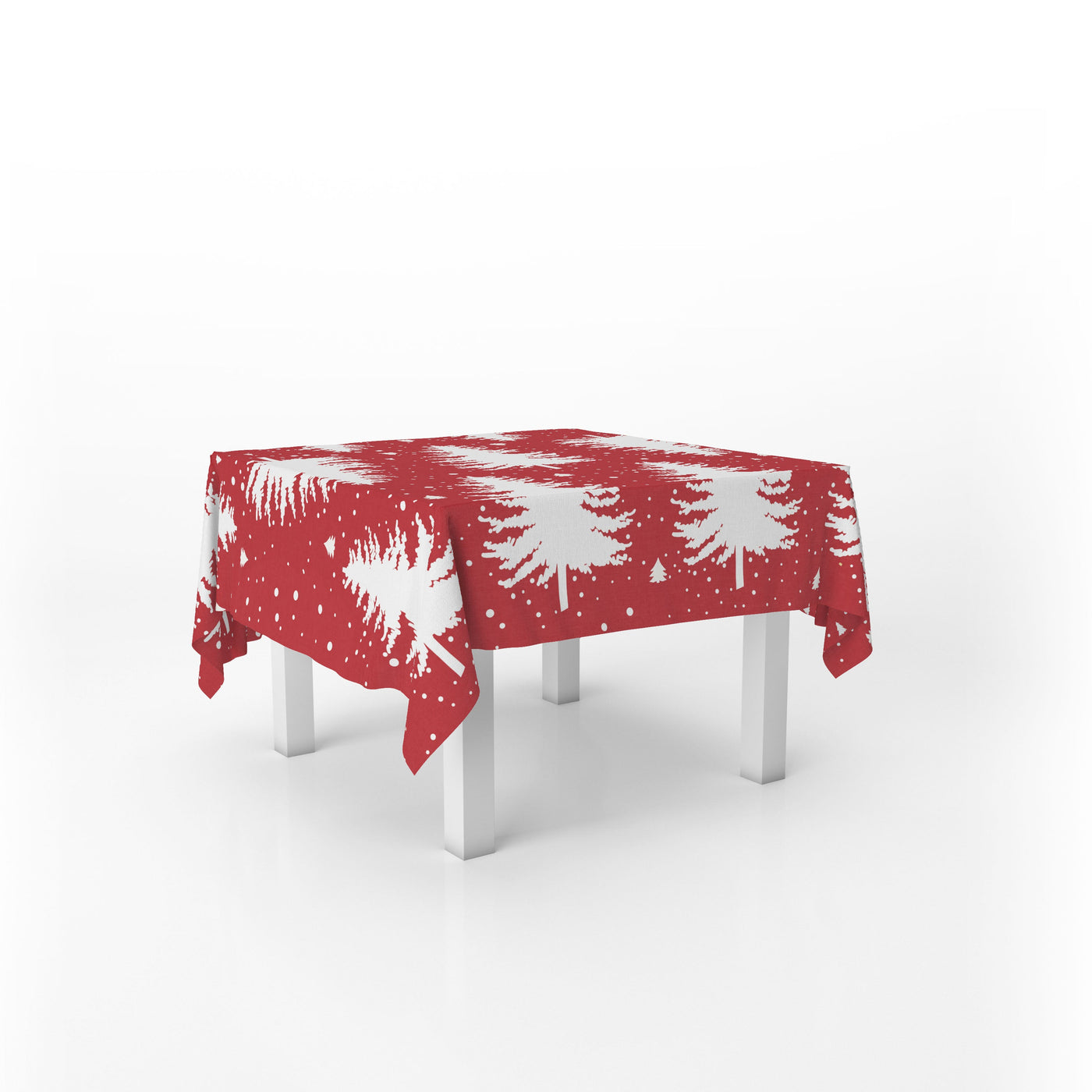 Squared Table Cover Christmas Tree