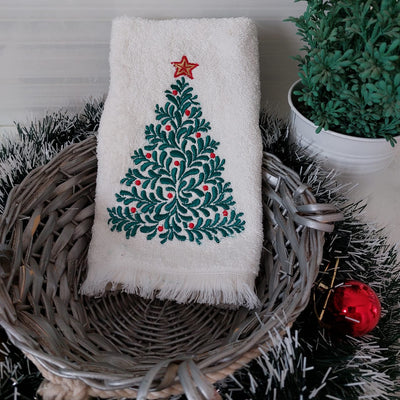 Towel Set Christmas Tree