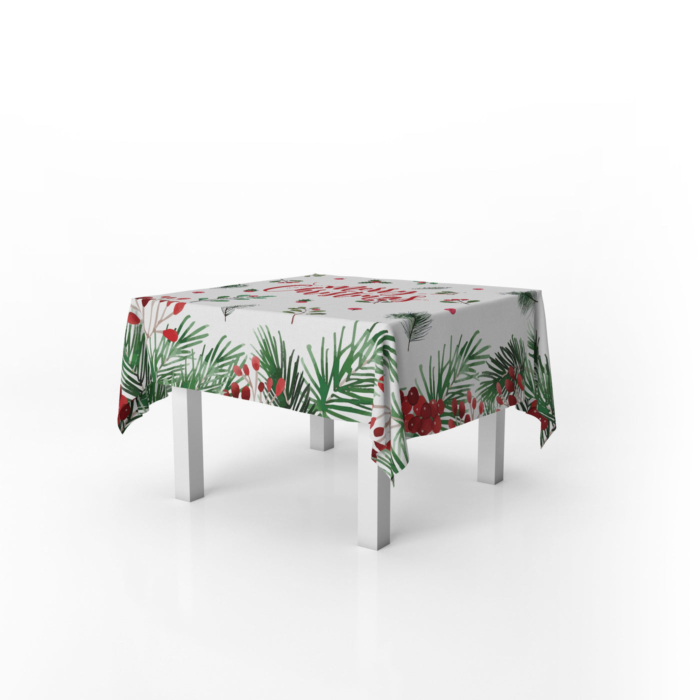 Squared Table Cover Merry Chritmas