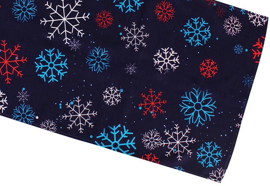 Runner Snow Flakes Blue